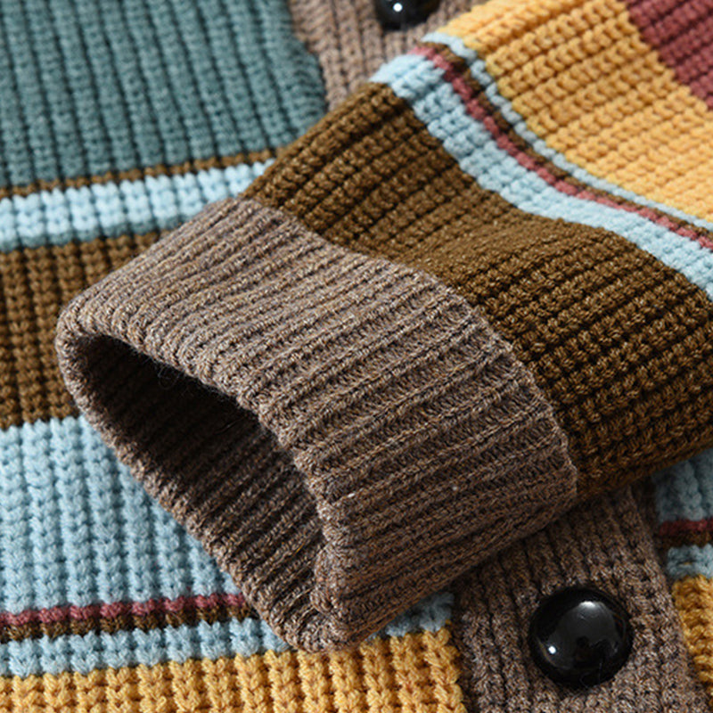 Ruprecht – Gestreifte Strickjacke