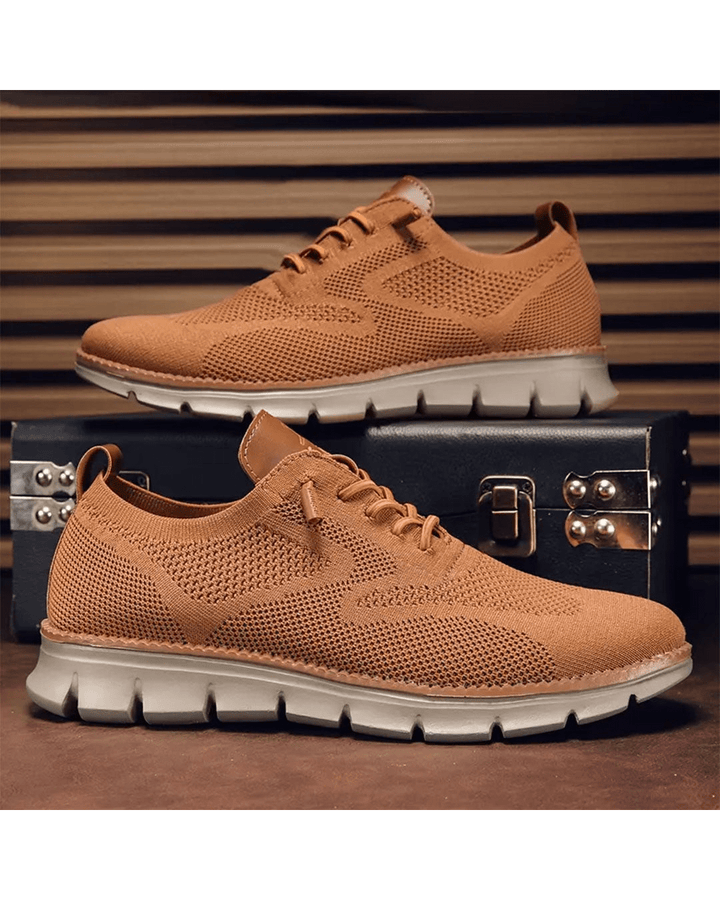 Tildo – Strick-Sneaker mit Profilsohle