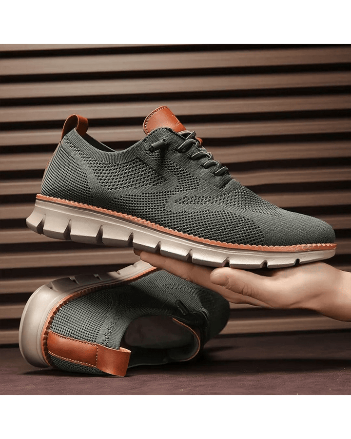 Tildo – Strick-Sneaker mit Profilsohle