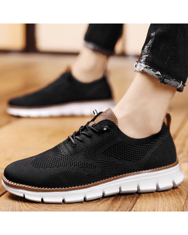 Tildo – Strick-Sneaker mit Profilsohle
