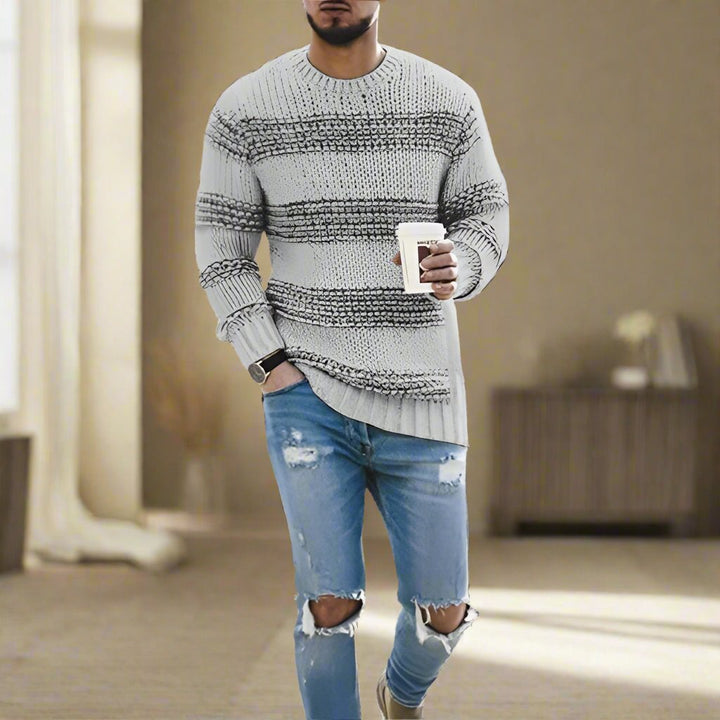 Friedrich – Strukturierter Strickpullover