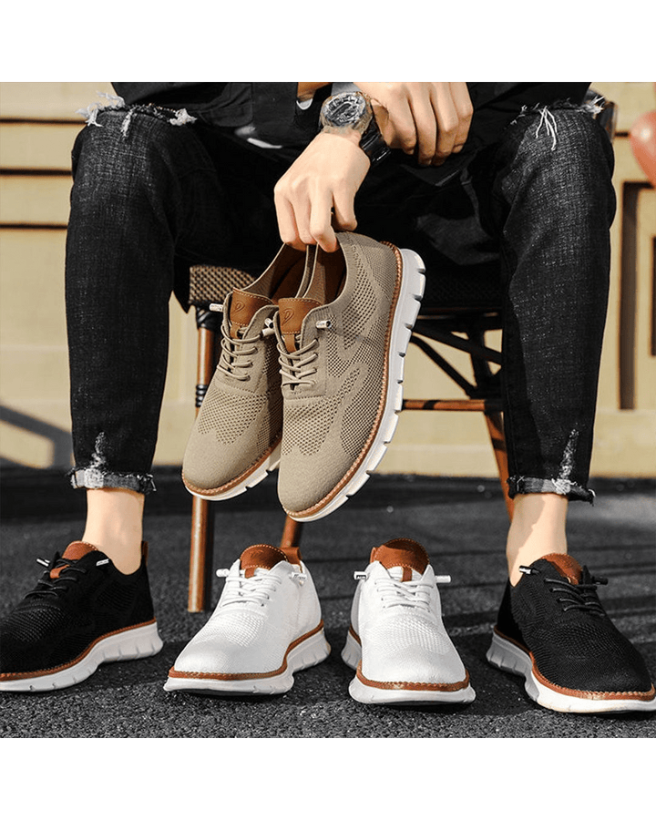 Tildo – Strick-Sneaker mit Profilsohle