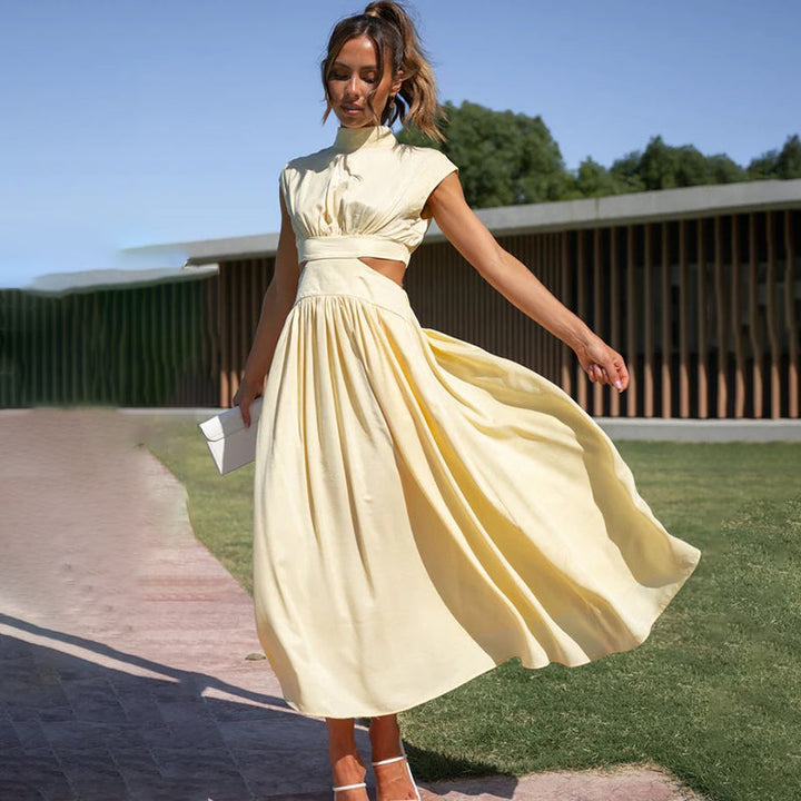 Florin – Ärmelloses Midikleid mit Taillenausschnitt