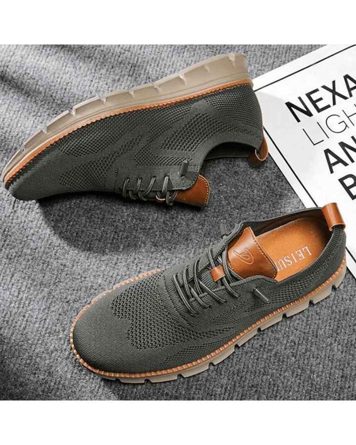 Tildo – Strick-Sneaker mit Profilsohle