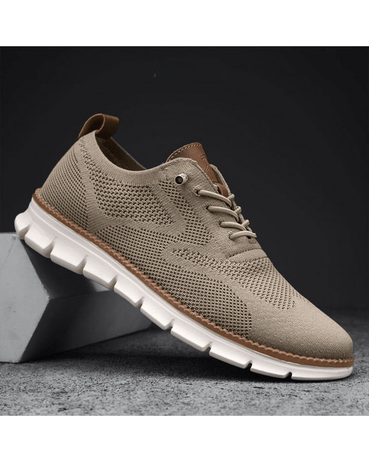 Tildo – Strick-Sneaker mit Profilsohle