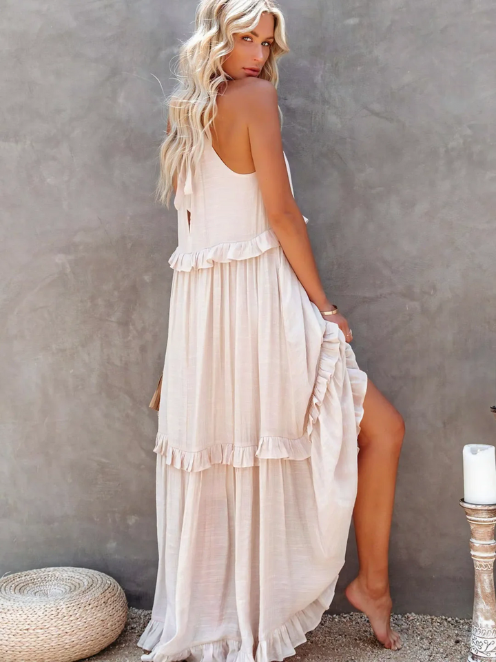 Mareike – Maxikleid mit Volants