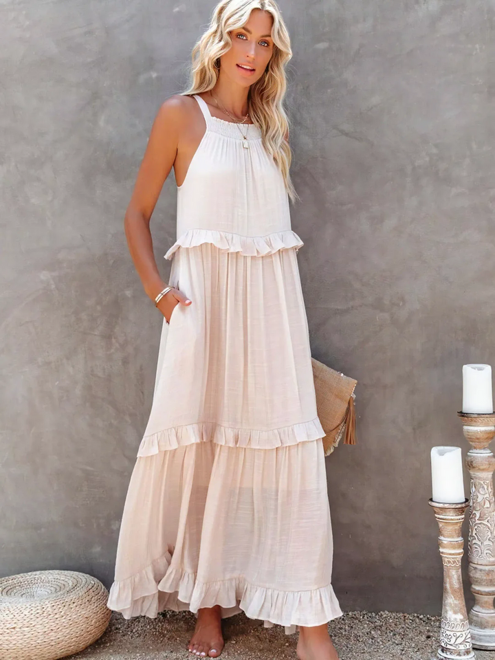 Mareike – Maxikleid mit Volants