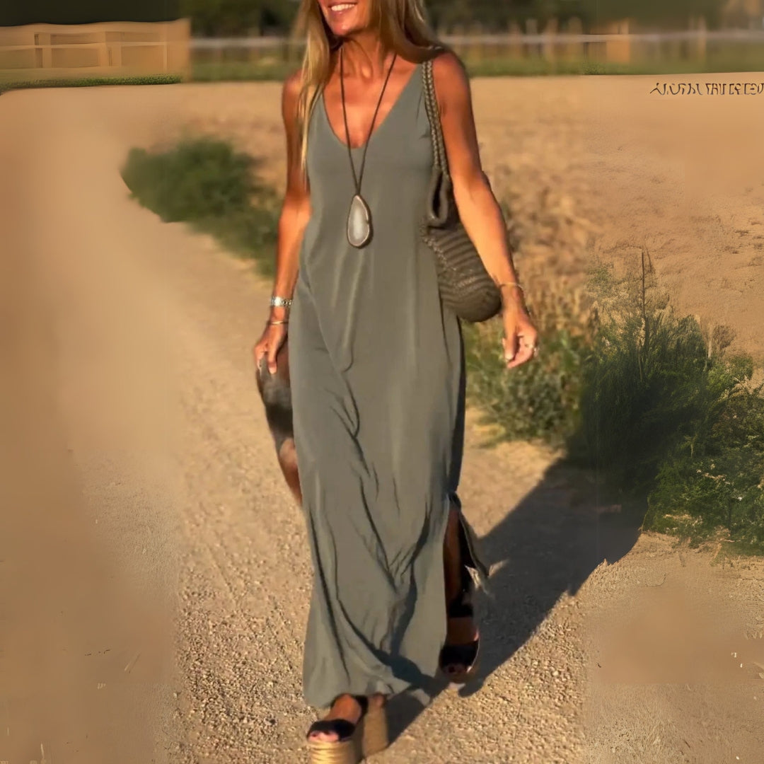 Lieswen – Ärmelloses Maxikleid