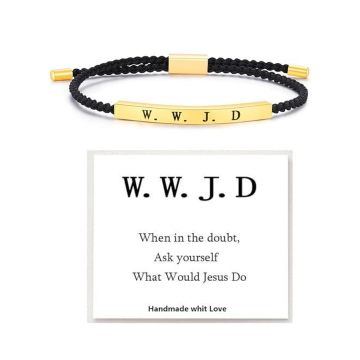Armband mit Einzigartigem Muster und Buchstaben