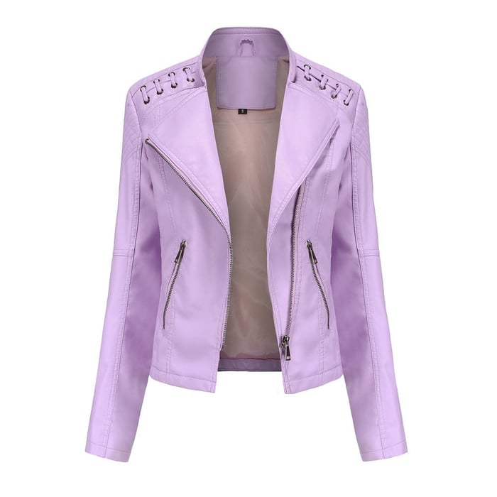 Sibylle – Taillierte Moto-Jacke