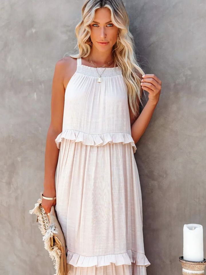 Mareike – Maxikleid mit Volants