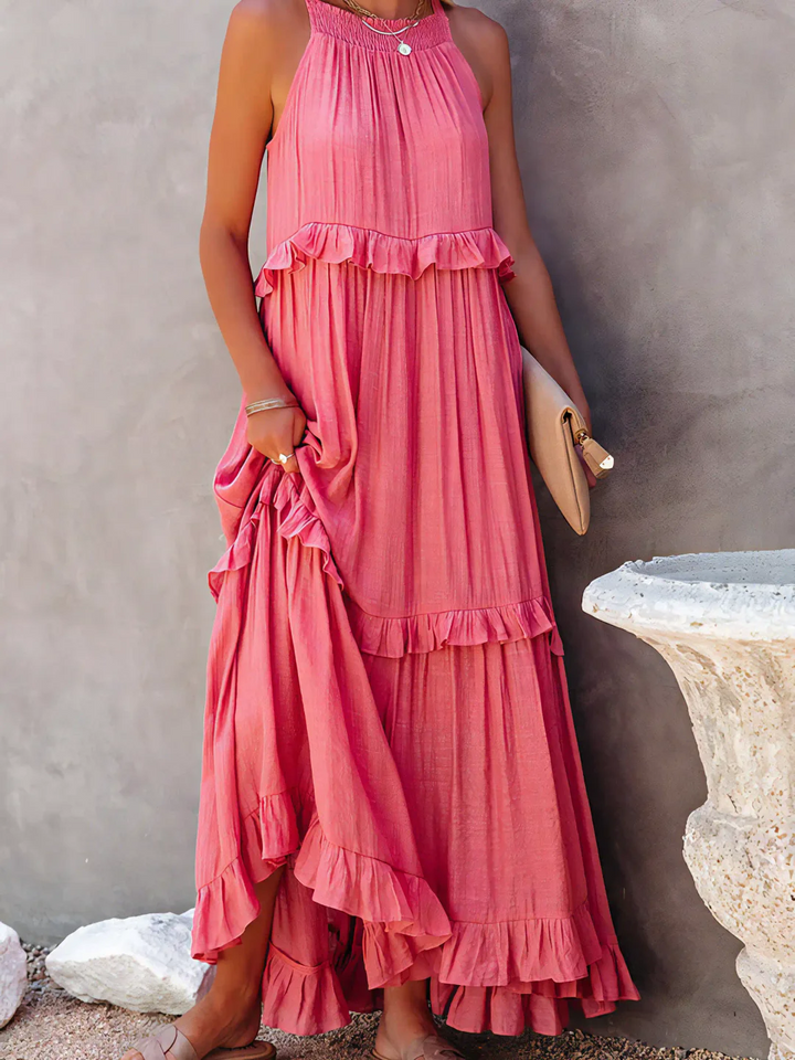 Mareike – Maxikleid mit Volants