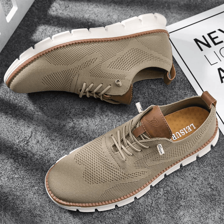 Tildo – Strick-Sneaker mit Profilsohle