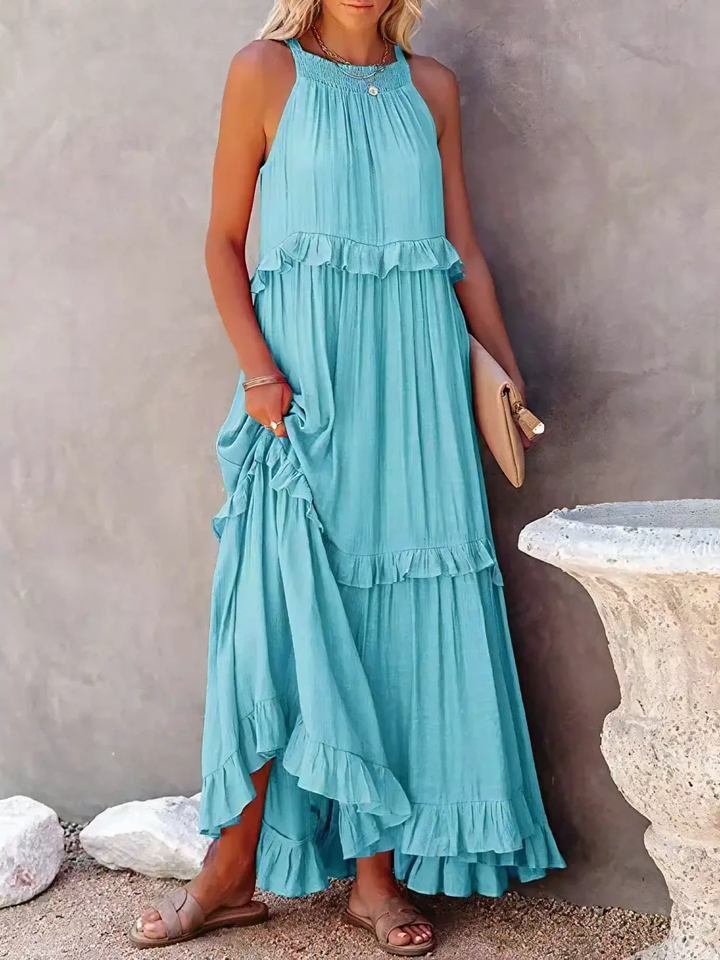 Mareike – Maxikleid mit Volants