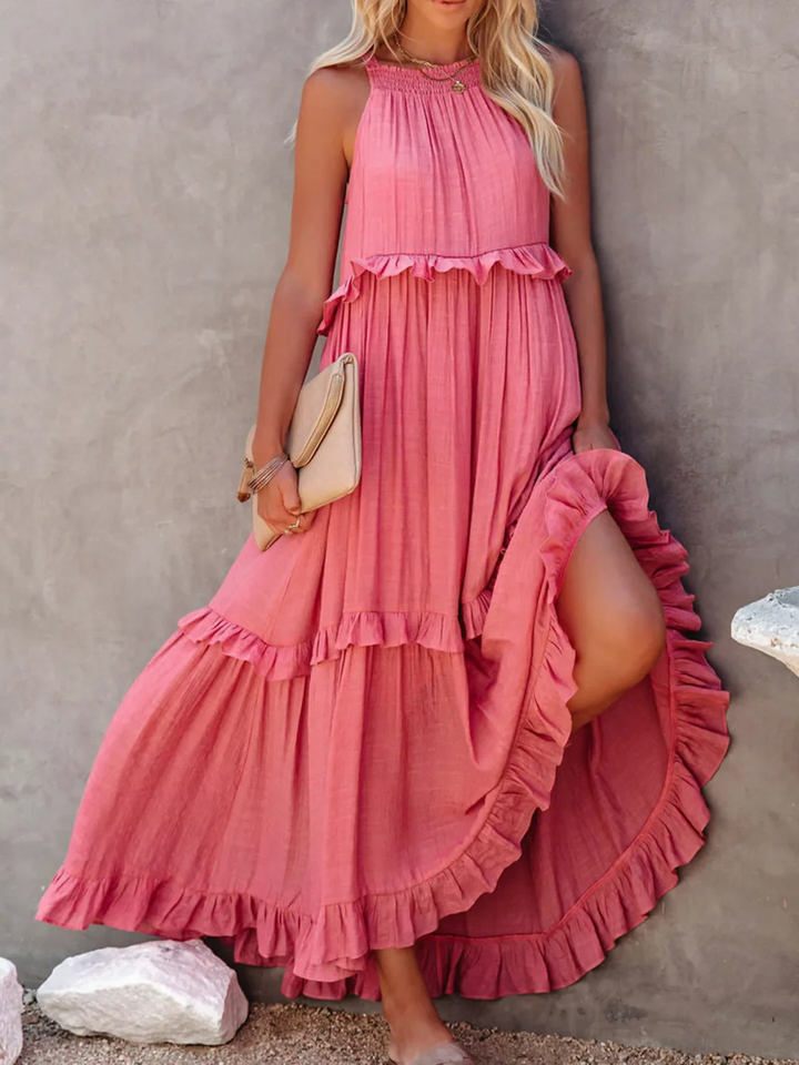 Mareike – Maxikleid mit Volants