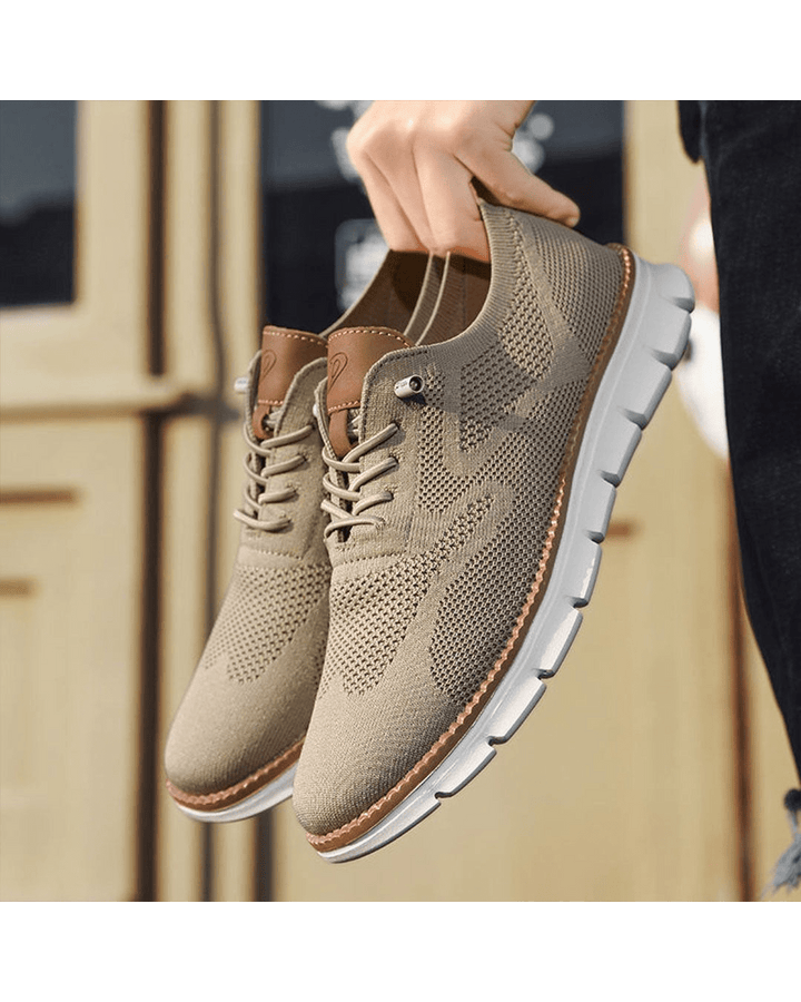 Tildo – Strick-Sneaker mit Profilsohle