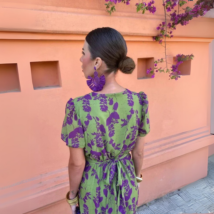 Danielle – Midikleid mit Blumenmuster