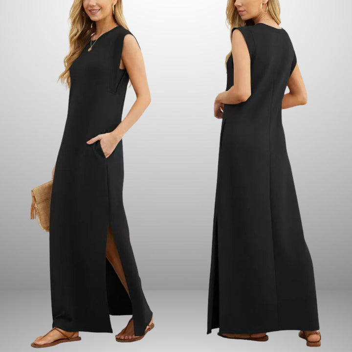 Rieke – Ärmelloses Maxikleid