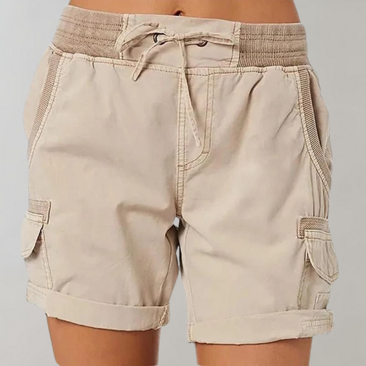 Dorlina – Cargo-Shorts mit Tunnelzugbund