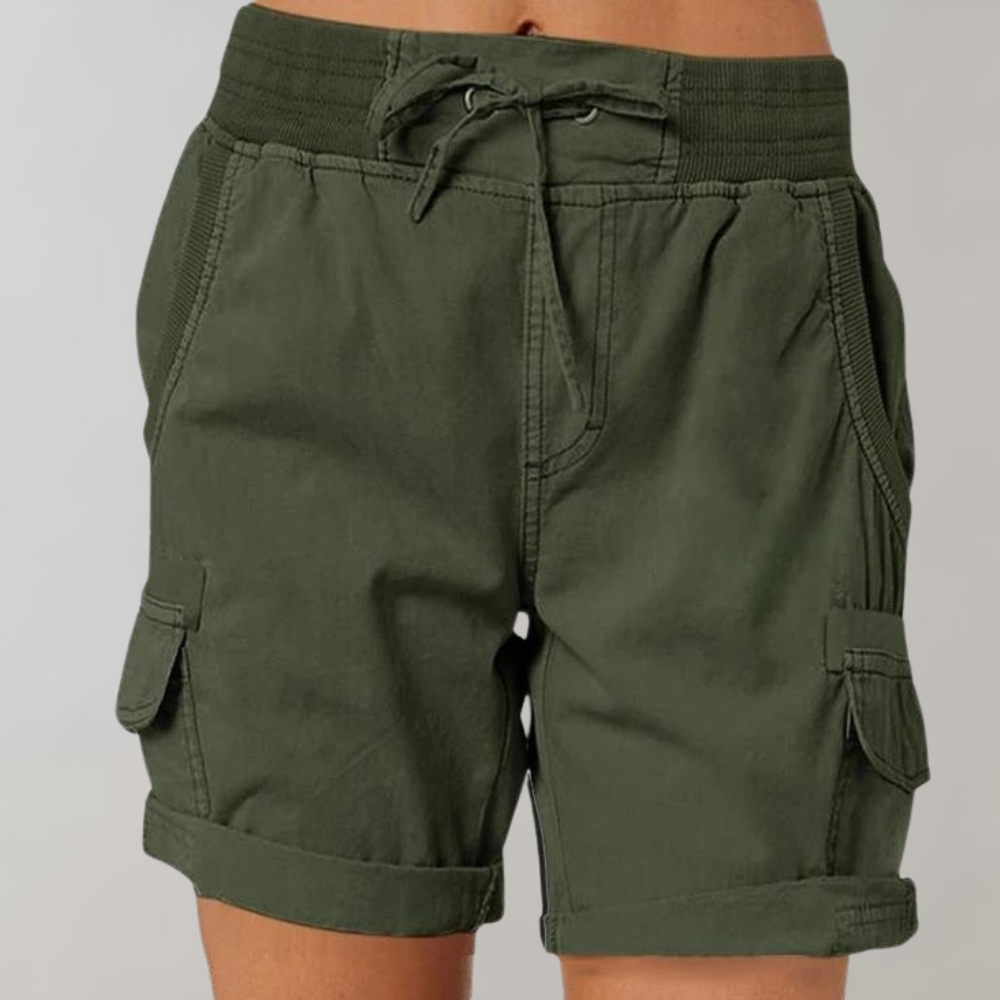 Dorlina – Cargo-Shorts mit Tunnelzugbund