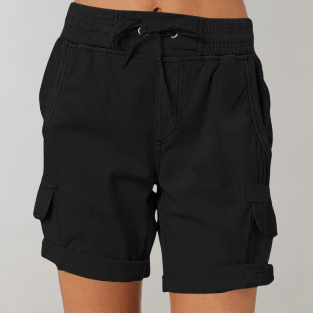 Dorlina – Cargo-Shorts mit Tunnelzugbund