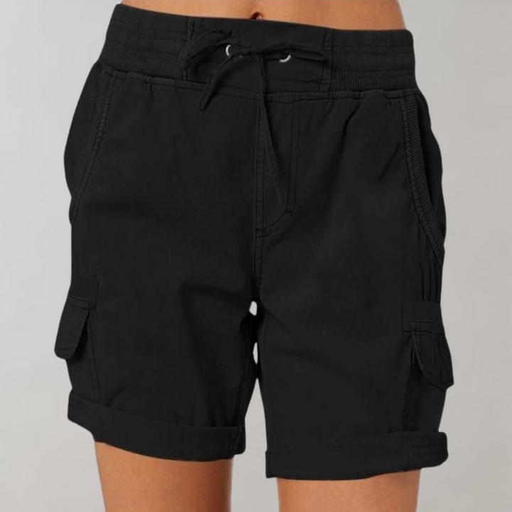 Dorlina – Cargo-Shorts mit Tunnelzugbund