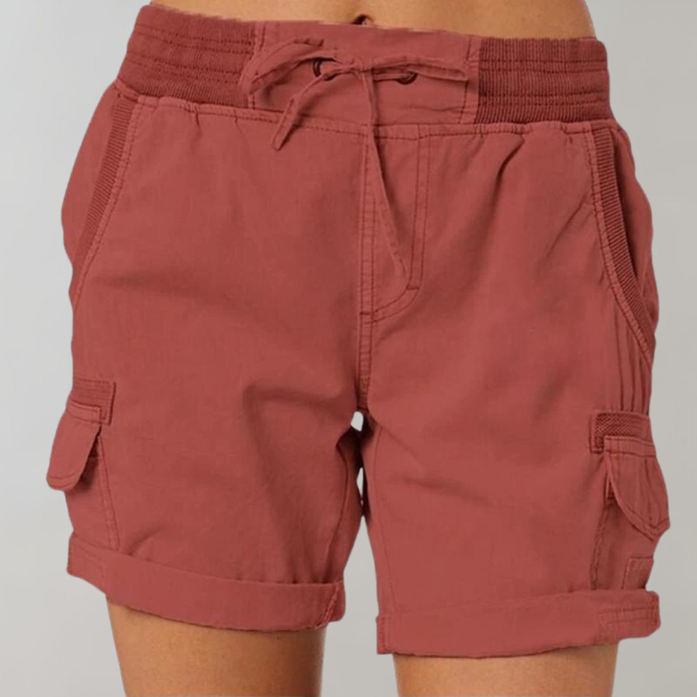 Dorlina – Cargo-Shorts mit Tunnelzugbund