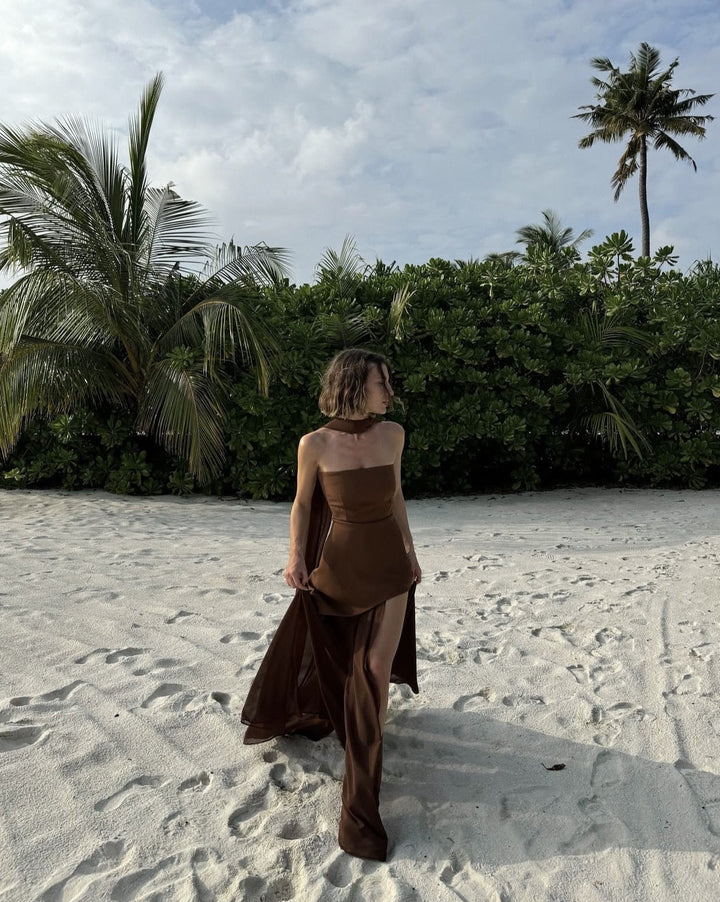 Hillary – Asymmetrisches Maxikleid