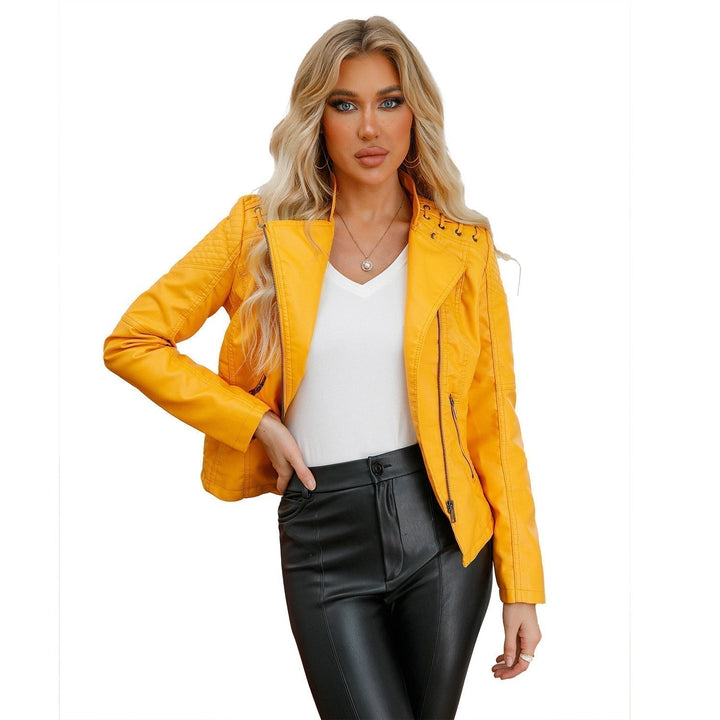 Sibylle – Taillierte Moto-Jacke