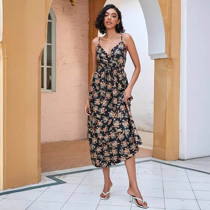 Nele – Midikleid mit Riemchen
