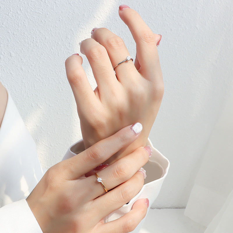 Ring mit Schlichter Eleganz