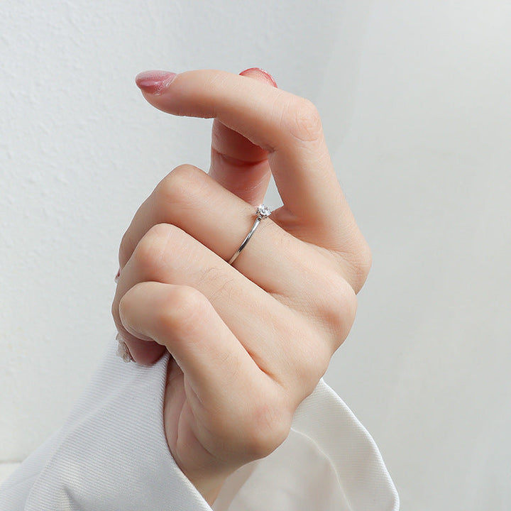 Ring mit Schlichter Eleganz