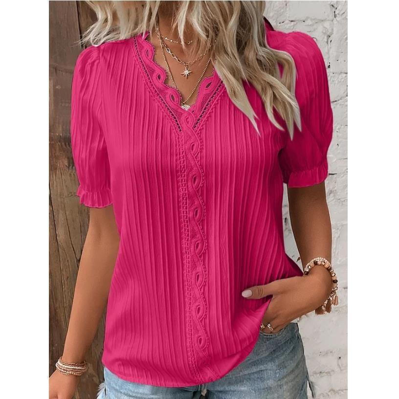 Elin – Verspielte Spitzenbluse