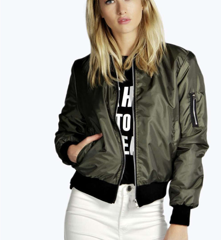 Talinde – Bomberjacke mit Statement-Look