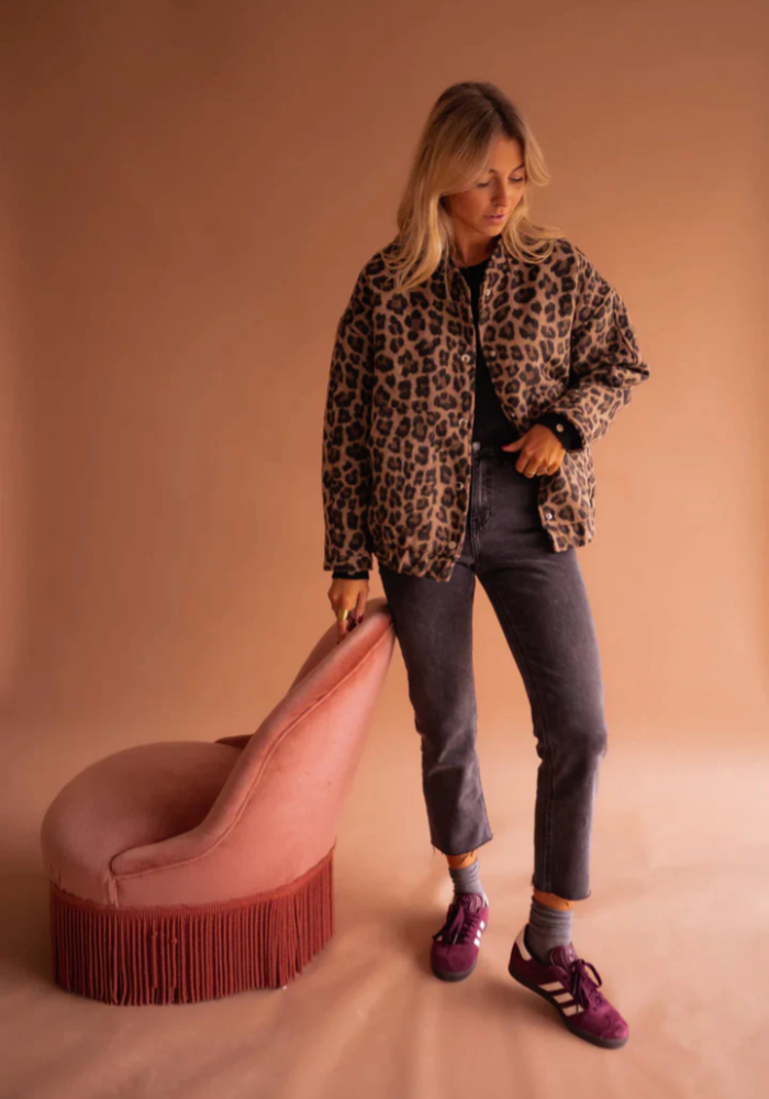 LEONA™ | Die Leopard-Bomberjacke