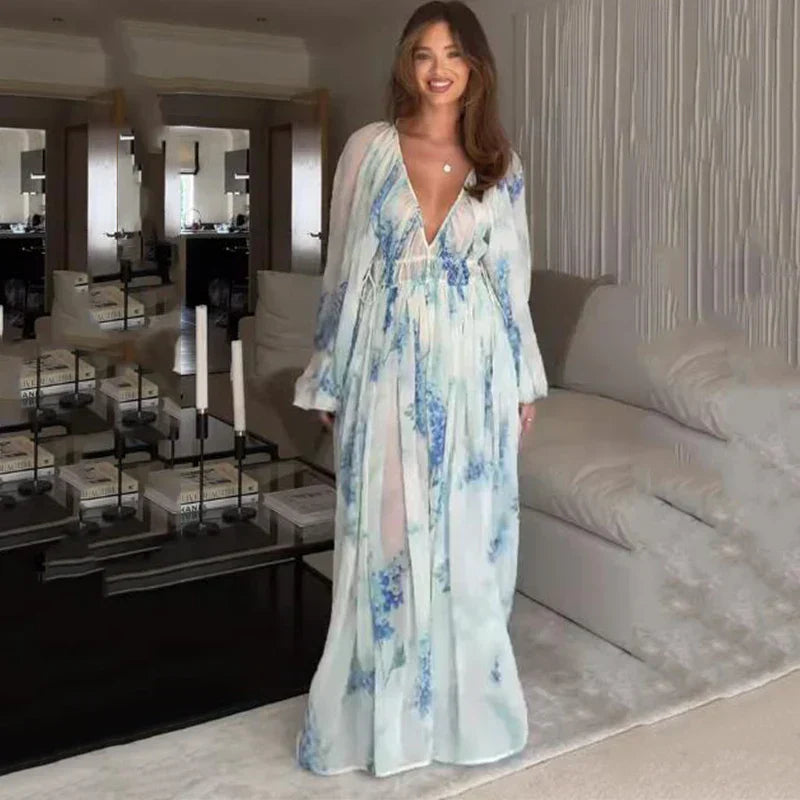 Hilgard – Langes Blumenkleid