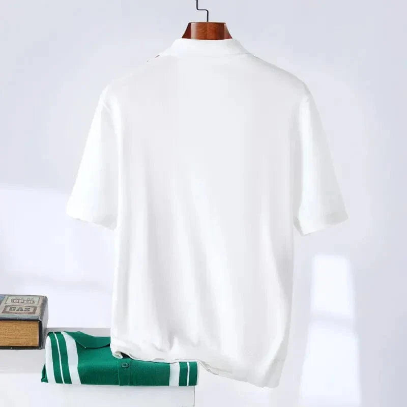 Henning – Gestreiftes Strickpolo