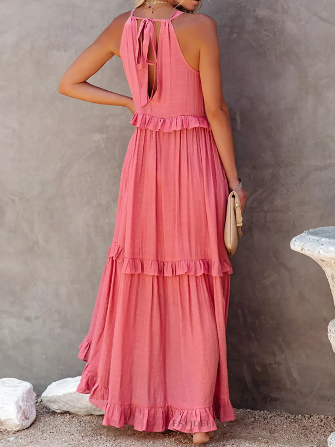 Mareike – Maxikleid mit Volants