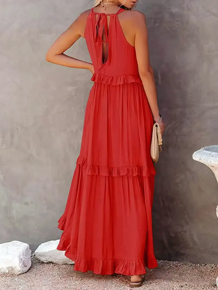 Mareike – Maxikleid mit Volants