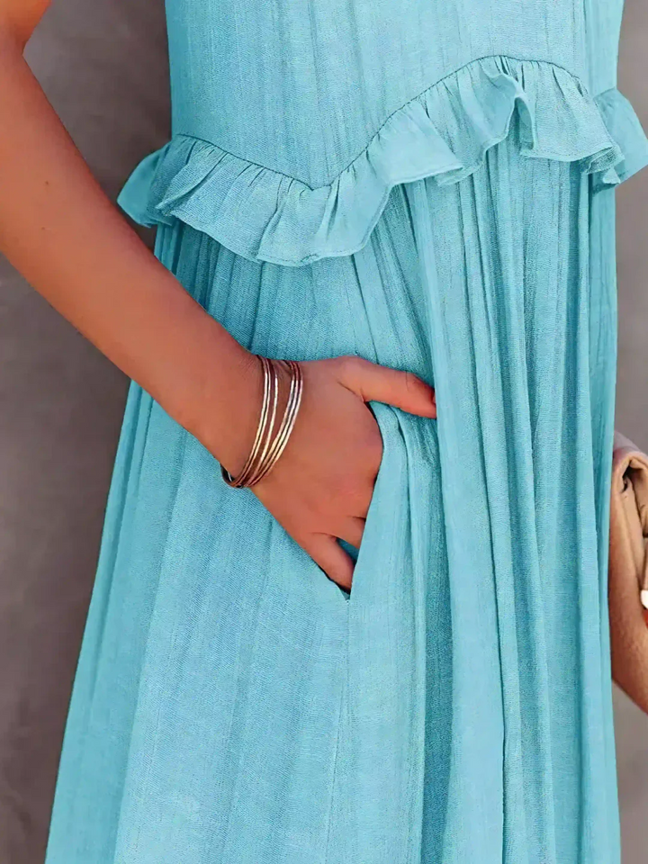 Mareike – Maxikleid mit Volants