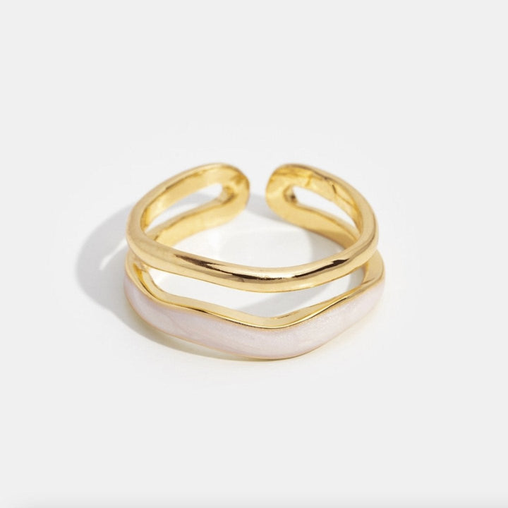 Einzigartiger Schicht-Ring