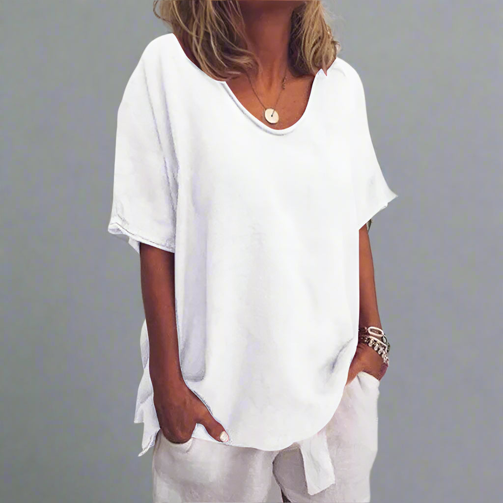 Paula - Bequeme lockere Bluse für Damen