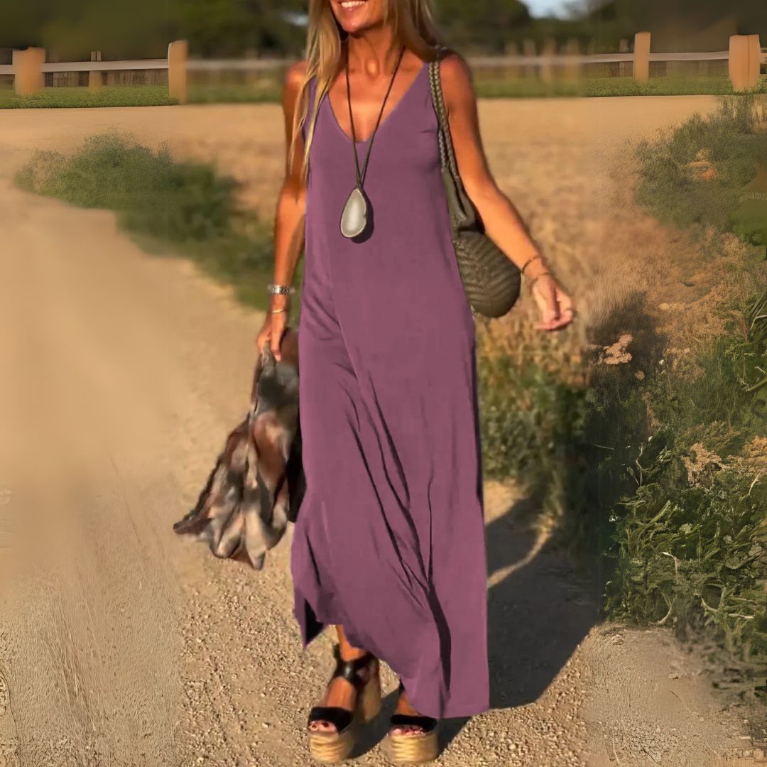 Lieswen – Ärmelloses Maxikleid
