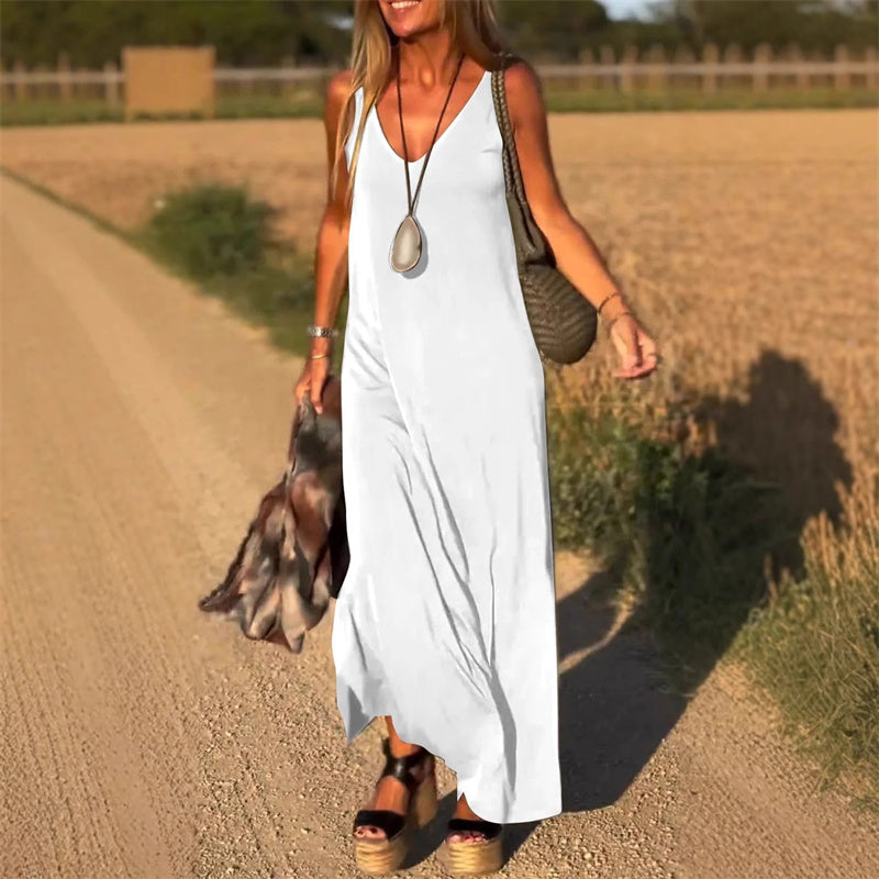Lieswen – Ärmelloses Maxikleid