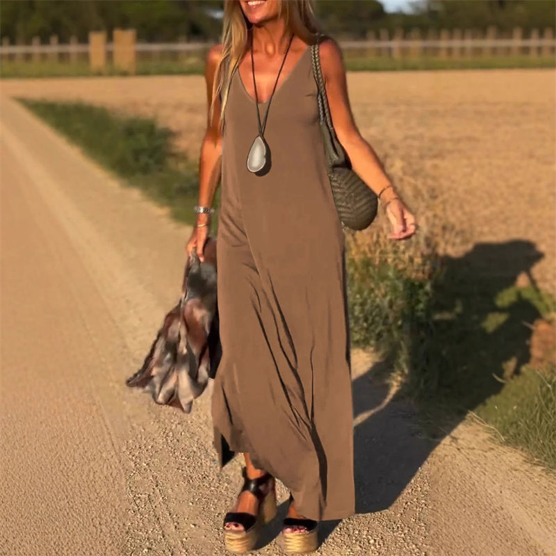 Lieswen – Ärmelloses Maxikleid