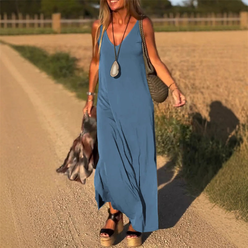 Lieswen – Ärmelloses Maxikleid