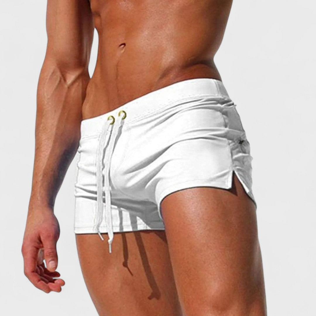 Lorenz – Figurbetonte Badeshorts