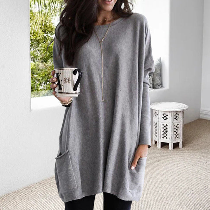 Damenpullover mit Taschen