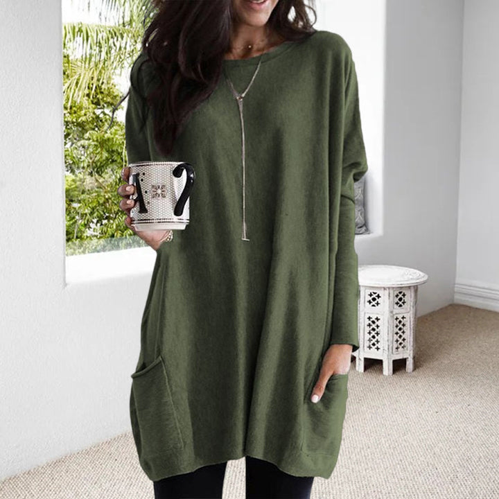 Damenpullover mit Taschen