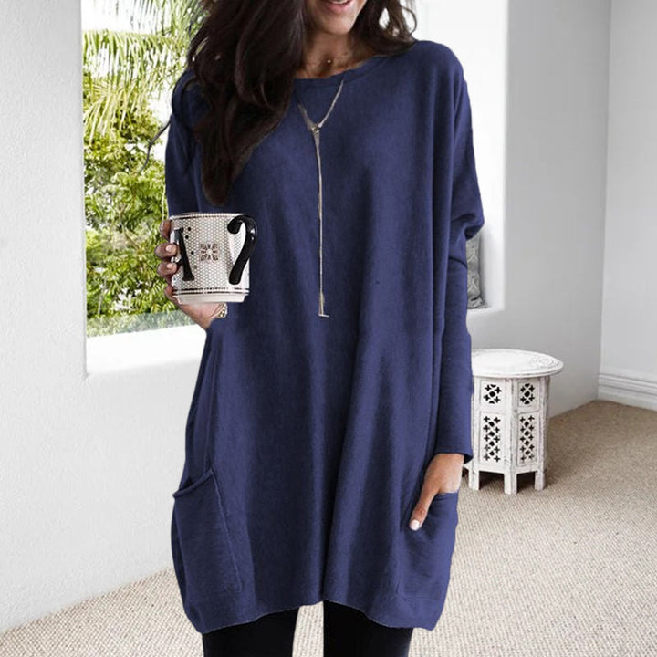 Damenpullover mit Taschen